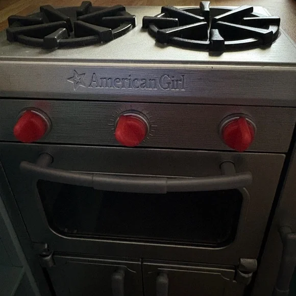 Children's Play Kitchen Set with Wooden Countertop - Picture 3 of 10